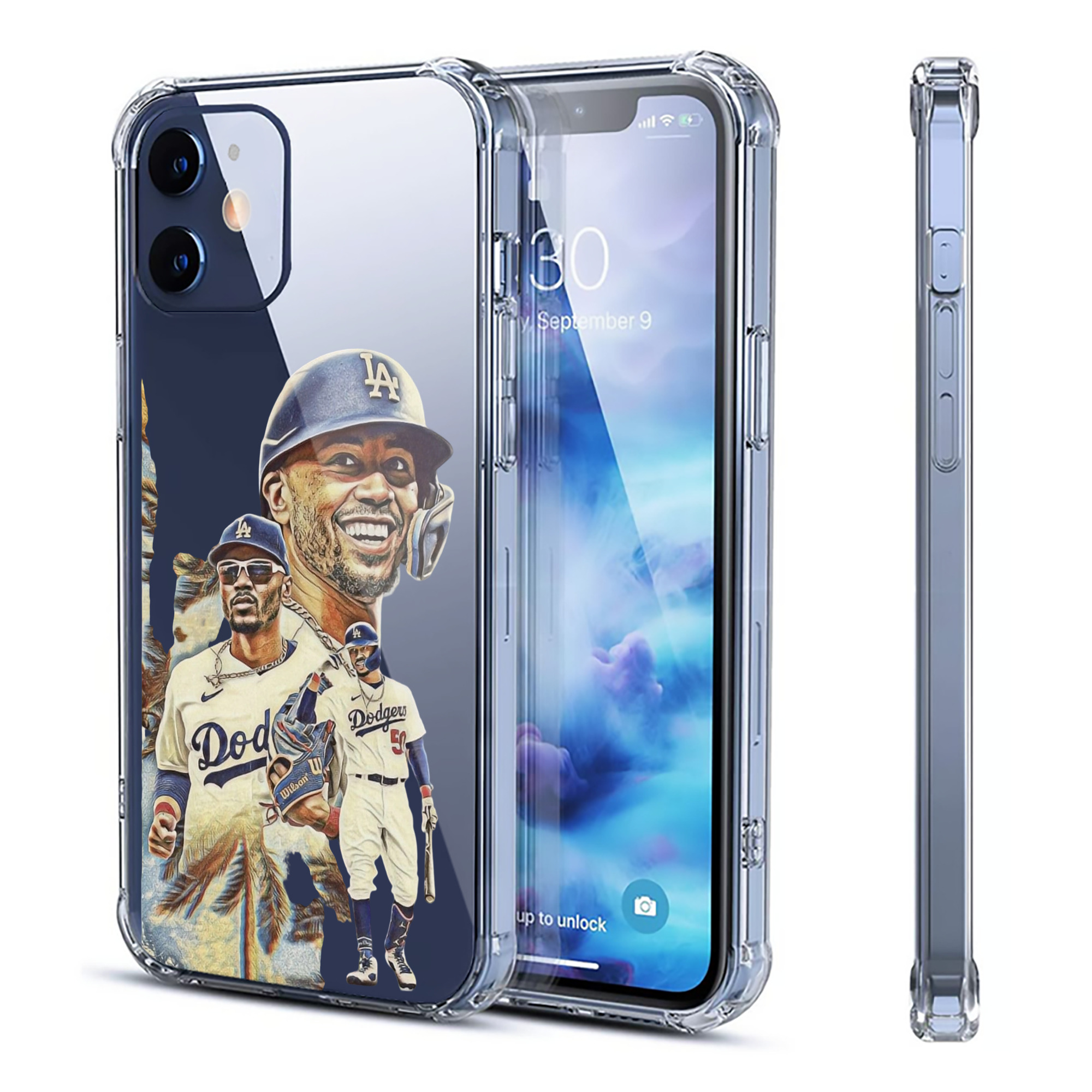  Clear IPhone 12 Case – Soft TPU With UV Print – Enhanced Drop Protection, Precise Fit, Anti-Fingerprint, Customizable Design, Scratch-Resistant, Yellow-Resistant